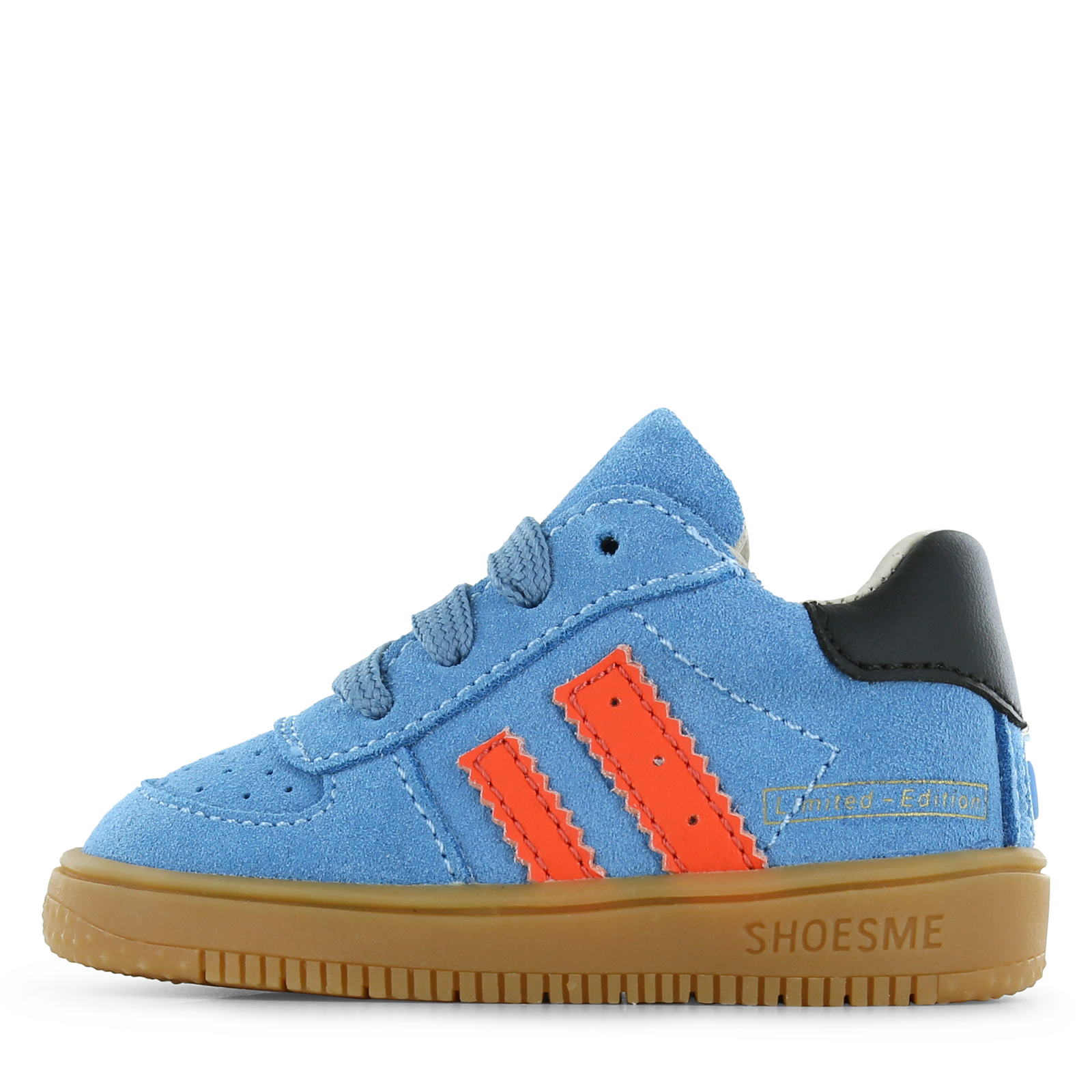 Shoesme blauw sneakertje Microfiber leer, Suède | Jongens schoenen
