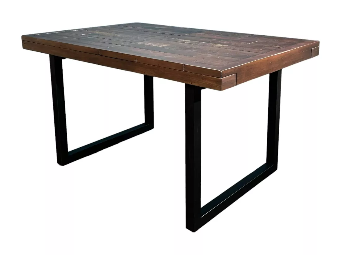 Table à manger extensible bois recyclé 140-180 SAMOA