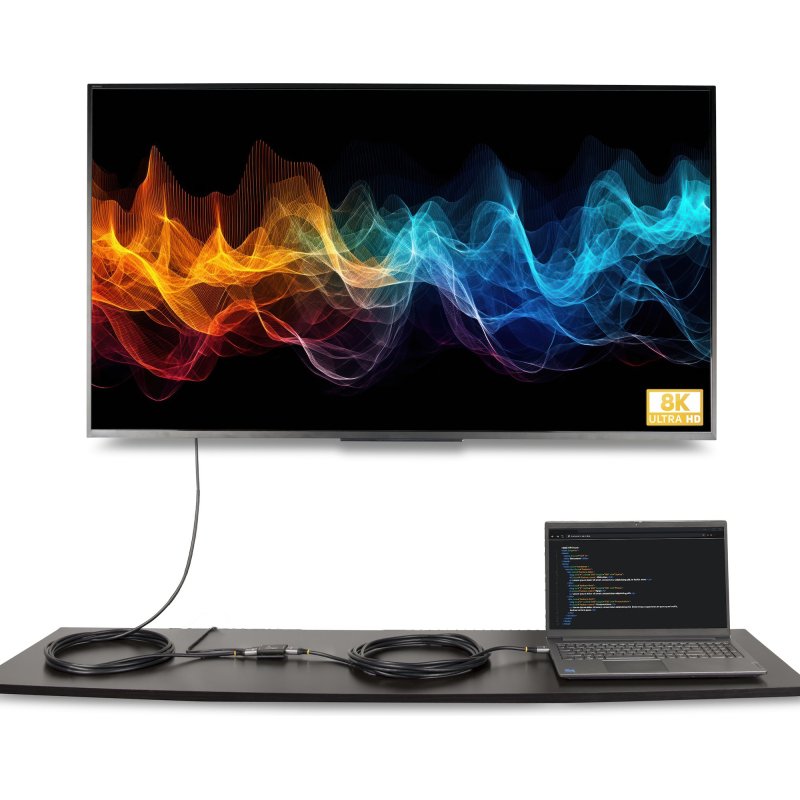 StarTech.com Amplificateur de signal HDMI 8K 60Hz, 10m - Répéteur Actif HDMI 2.1 et Amplificateur de Signal Vidéo Jusqu'à 8K 60Hz/4K 144Hz - Répétiteur HDMI Compact - Booster de signal HDMI