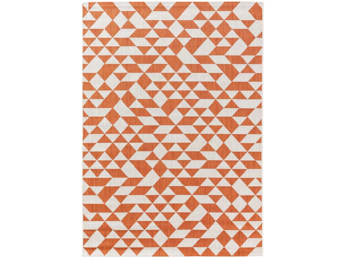 Tapis d'extérieur & intérieur Cleo Orange 120x170 cm