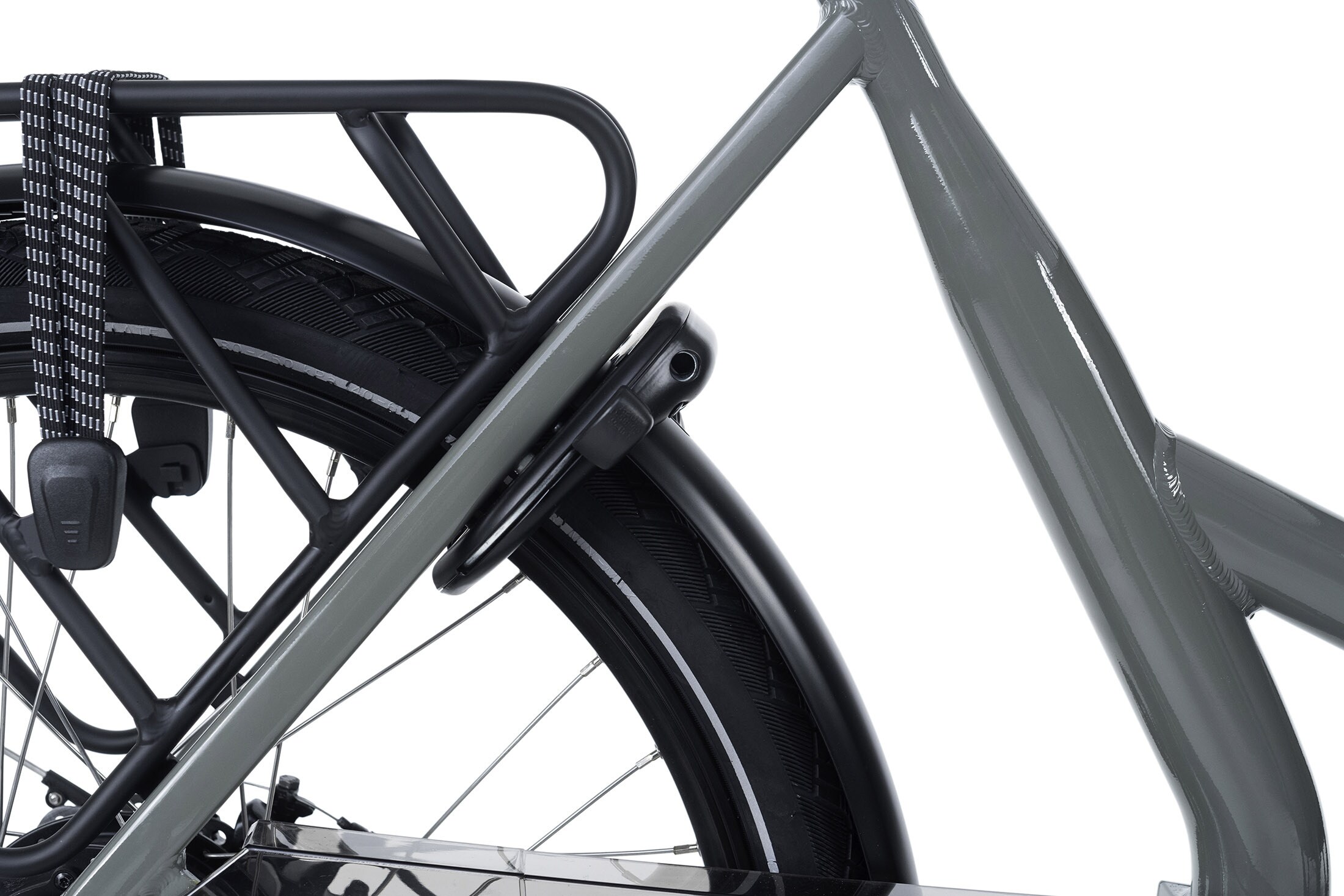 Adore Adore Cargo E-Bike Urban Deluxe grau