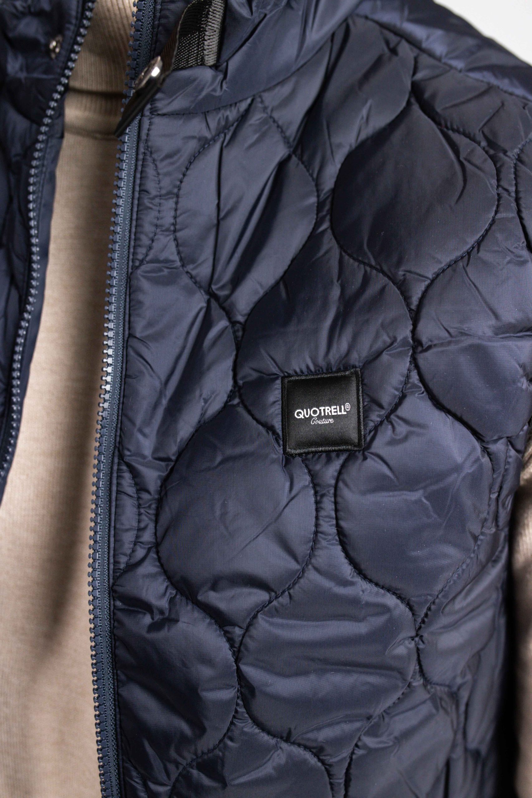 Quotrell Couture Dijon Bodywarmer Heren Donkerblauw