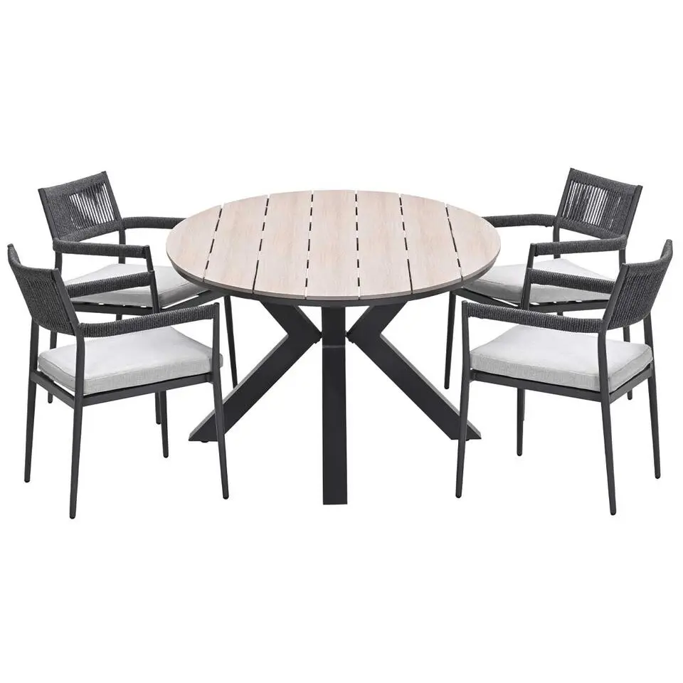 Garden Impressions Tineo - Tulli tuinset 5-delig 180x115 cm