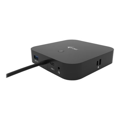 i-Tec - Station d'accueil - USB-C 3.1 Gen 2 / Thunderbolt 3 - HDMI, DP - GigE - 112 Watt - avec chargeur universel i-Tec 112 W - Europe
