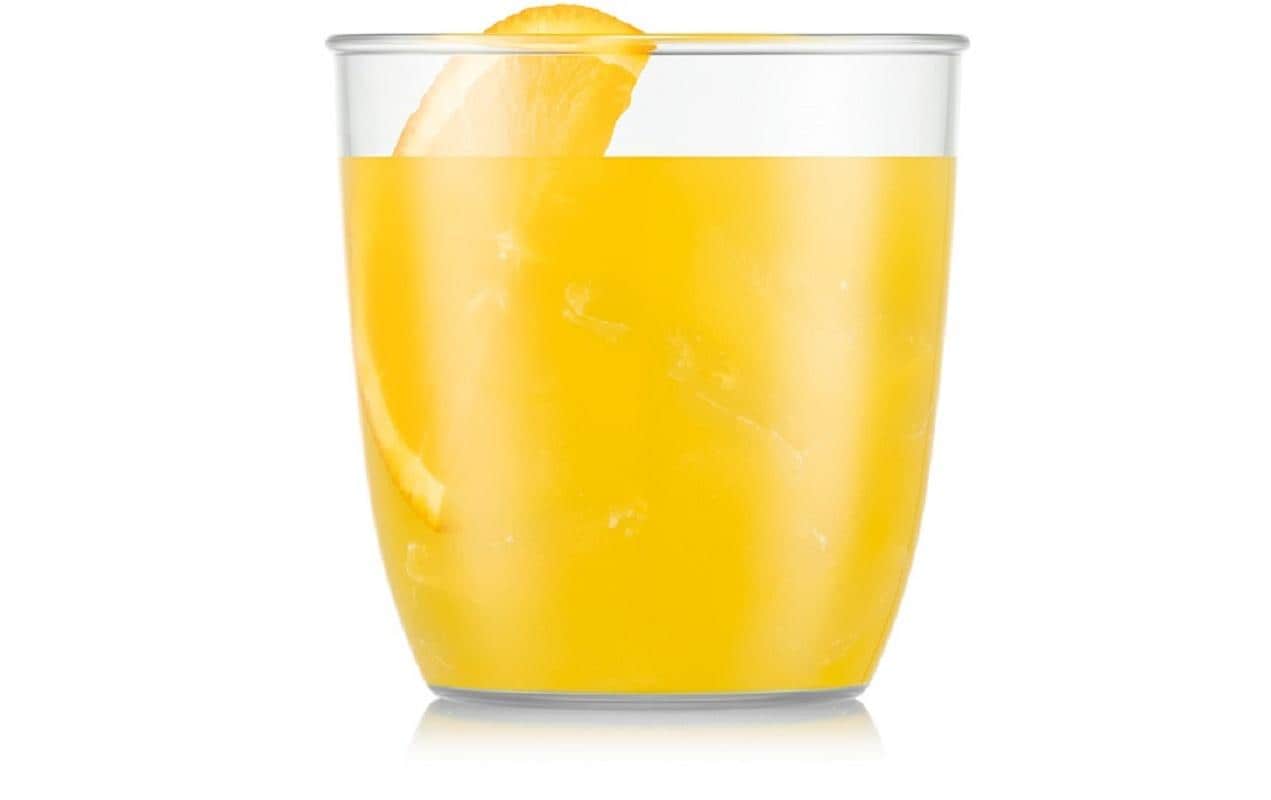 Outdoor-Becher Kvadrant 350 ml, Transparent, 4 StückTrinkbecher Set