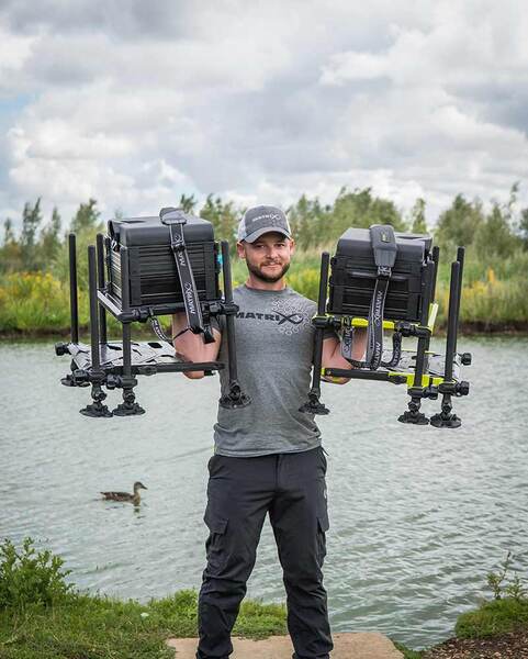 Station de Pêche Matrix F25 Pro Seatbox Lime Edition
