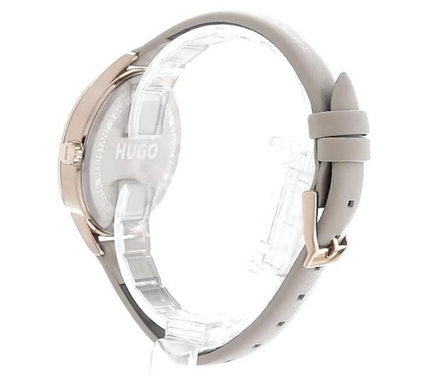 Hugo Flash Plated Stainless Steel Fashion Analogue Quartz Watch