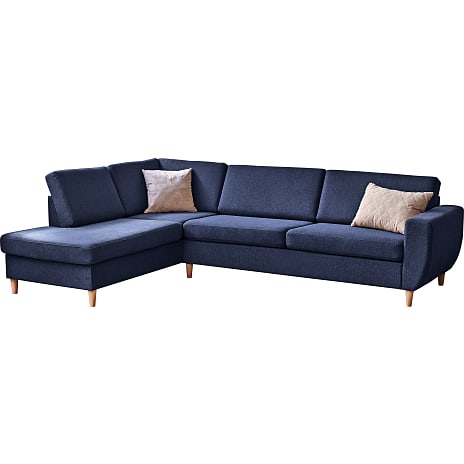 Madrid Nordic venstrevendt open-end sofa - navy