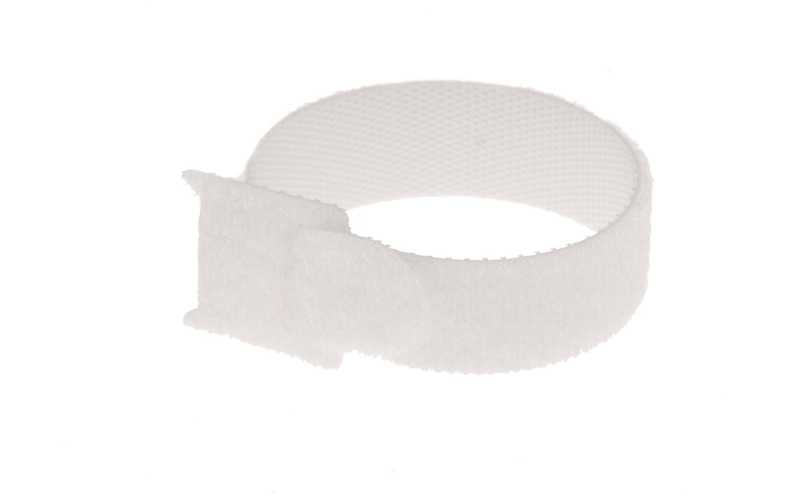 Klettkabelbinder ETK-3-1 13 x 150 mm Weiss, 100 StückKabelmanagement mit Klettverschlusssystem
