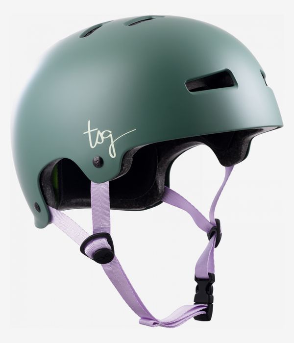 TSG Evolution-Solid-Colors Helm women (satin foliage green)