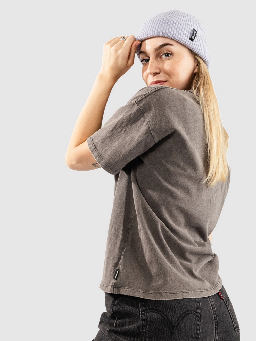 Rip Curl Taapuna Relaxed T-Shirt washed black