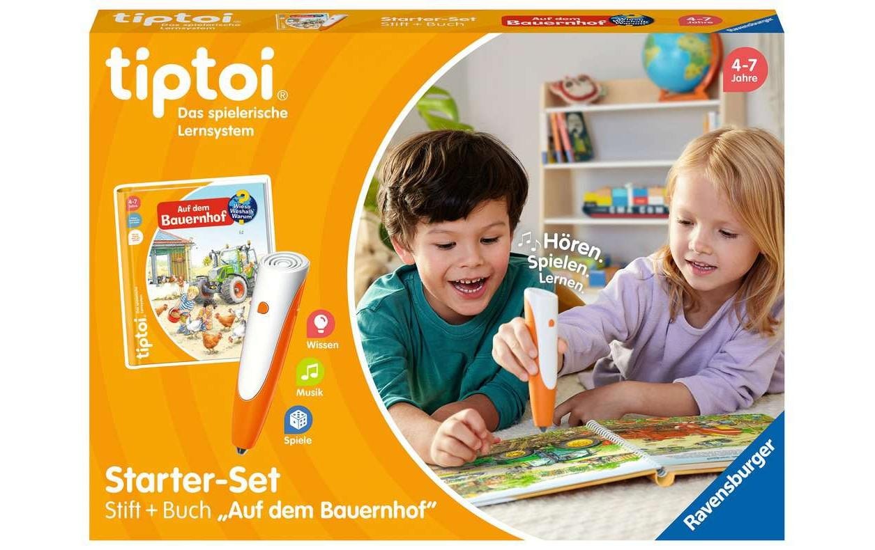 Ravensburger Lernspielzeug »tiptoi Starter-Set: Bauernhof«