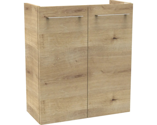 form&style wastafelmeubel FELINA BxHxD 52 x 60 cm x 24,3 cm Frontkleur eikenhouten decor 82276
