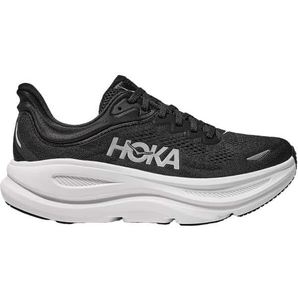 Chaussure running HOKA ONE ONE BONDI 9 BLACK/WHITE