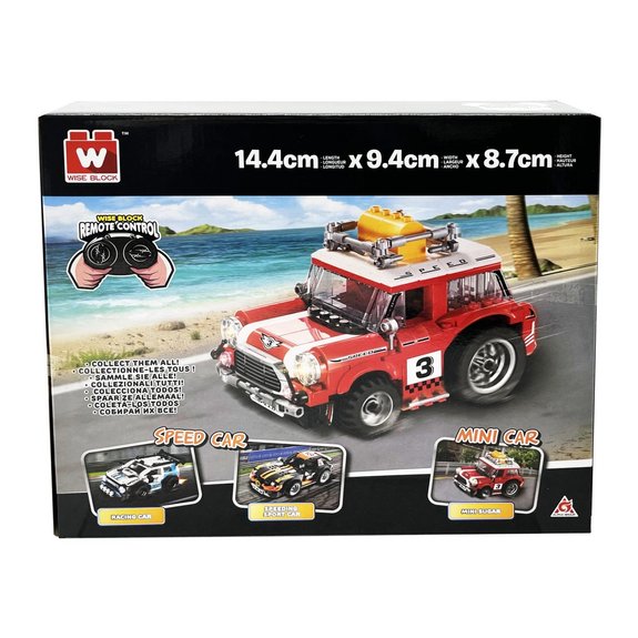 Voiture Mini rouge RC Compact