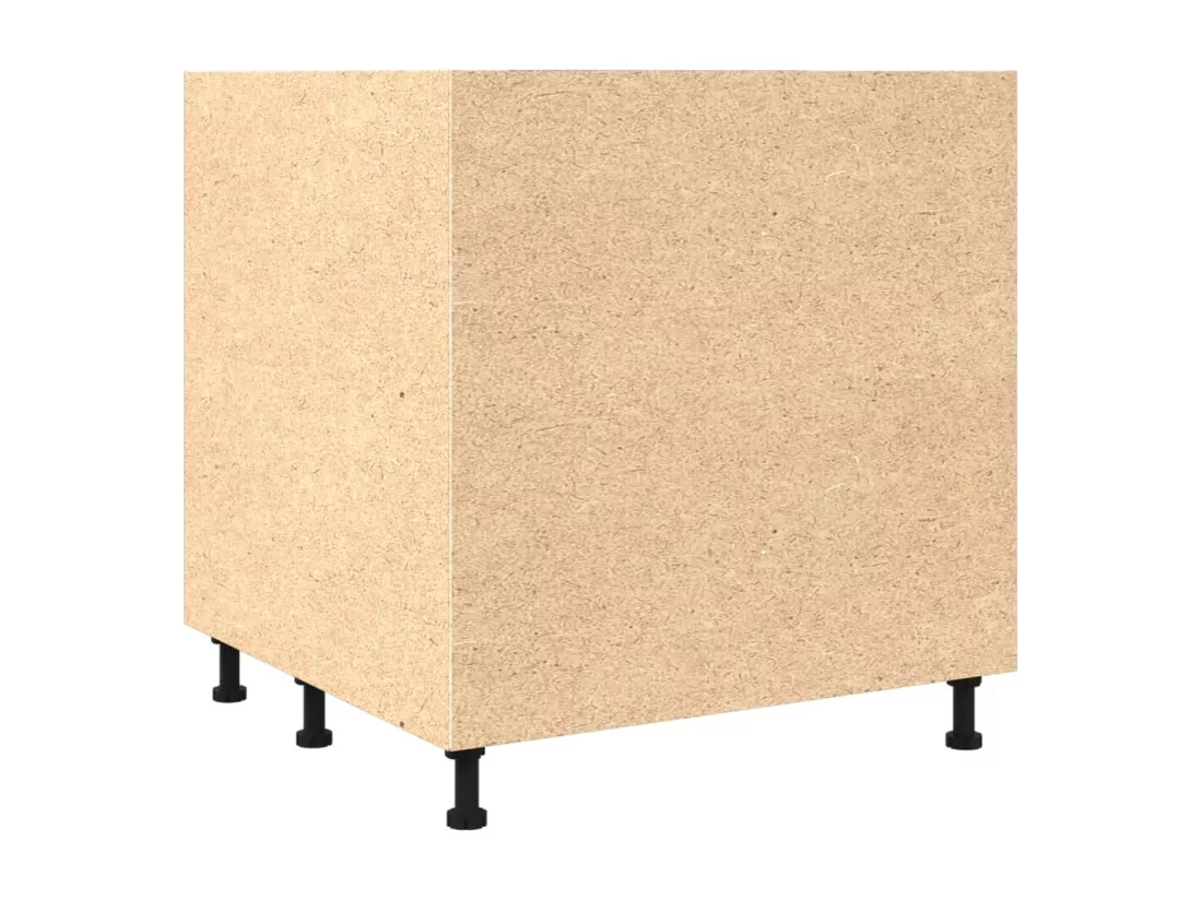 Armoire de cuisine vieux bois 75,5x75,5x81,5 cm bois ingénierie