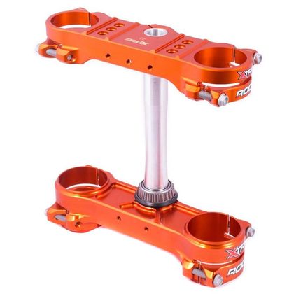 Tés de fourche Xtrig supérieur / inférieur X-Trig ROCS Orange