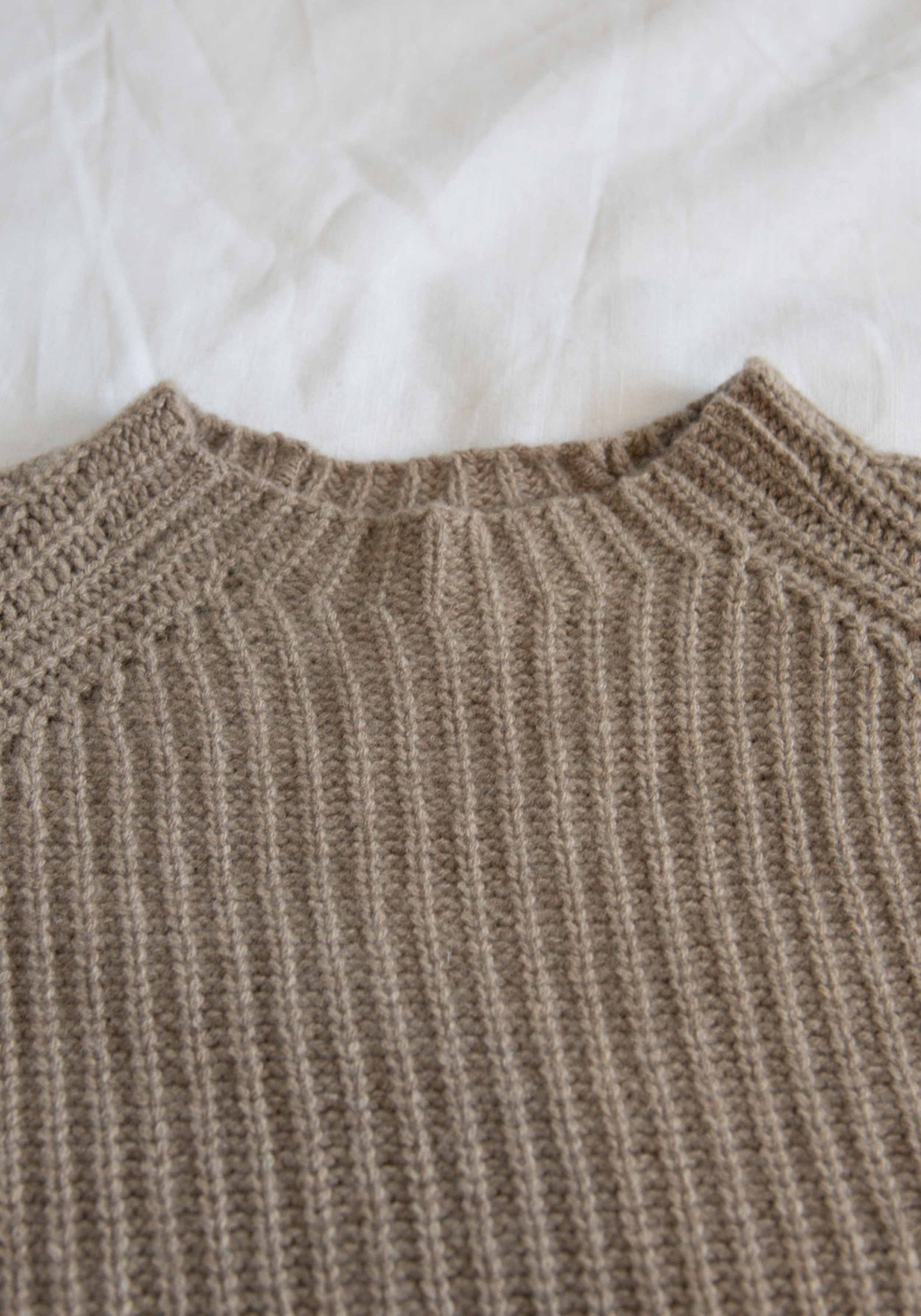 Jungle Folk Sweater Oriana Cashmere Greige