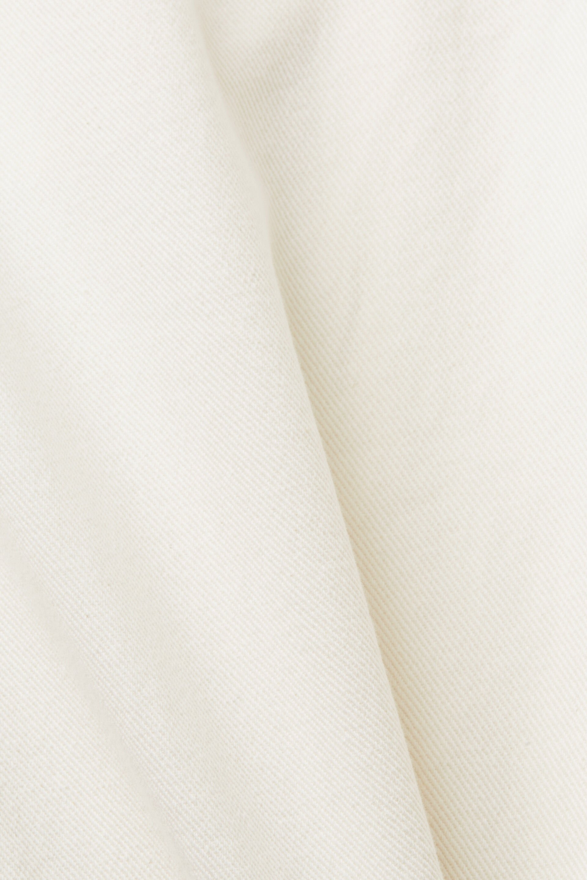 Pantalon en twill à jambes larges, 100% coton