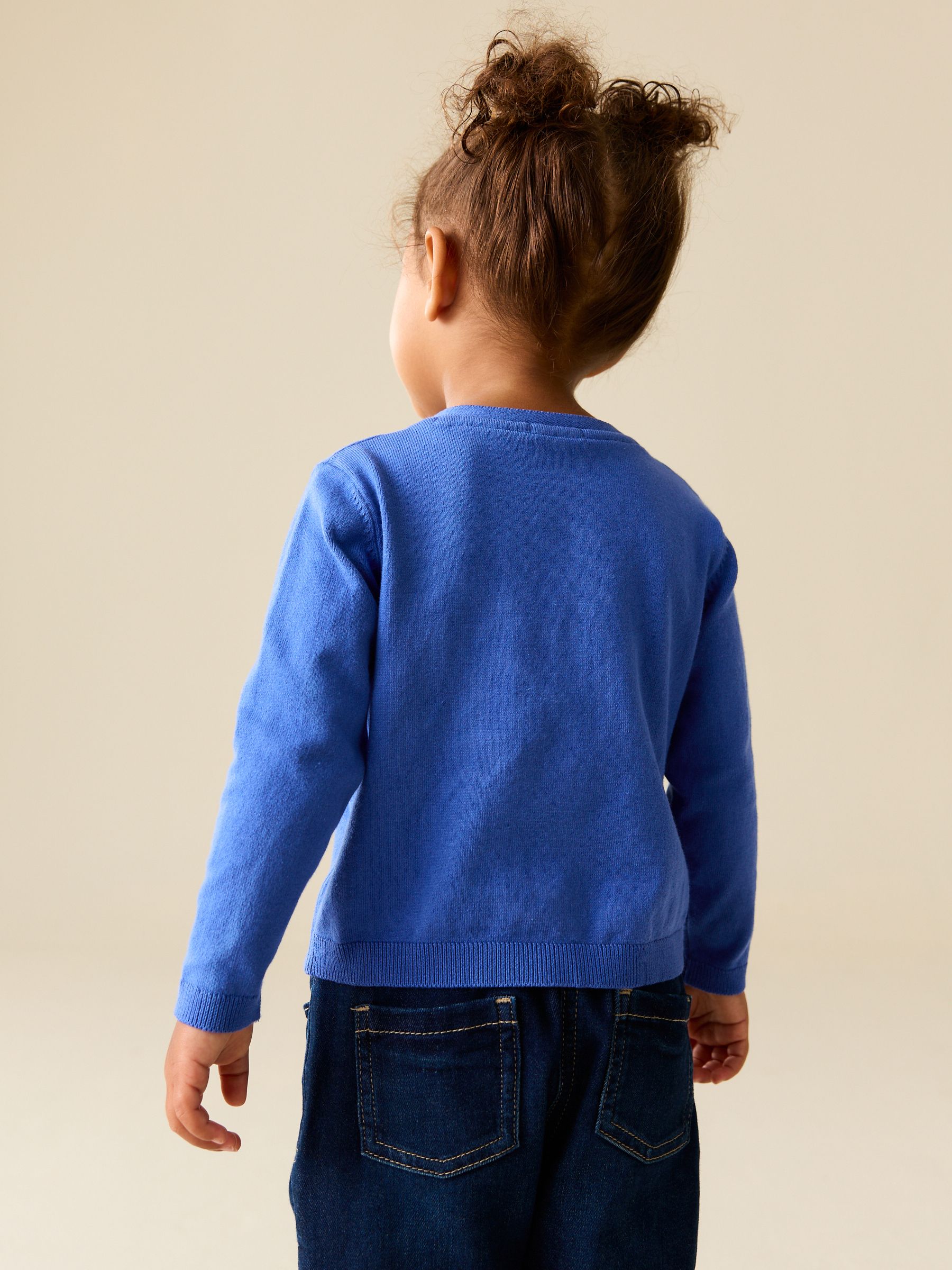 Kobaltblauw - Vest (3 mnd-10 jr)