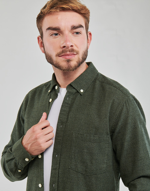 Only & Sons  - ONSNIKO LS MELANGE SHIRT - Kaki