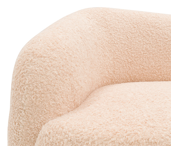 DOMO collection Recamiere »Lovund«, links, creme