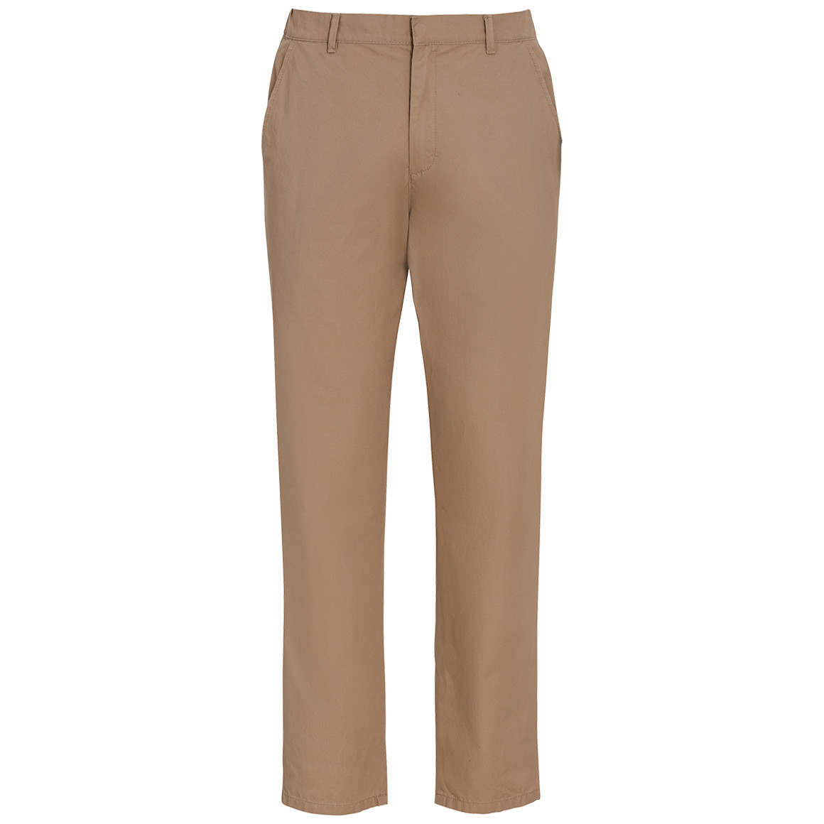 Jonas Nielsen Herren Hose mit elastischem Bund dunkelbeige