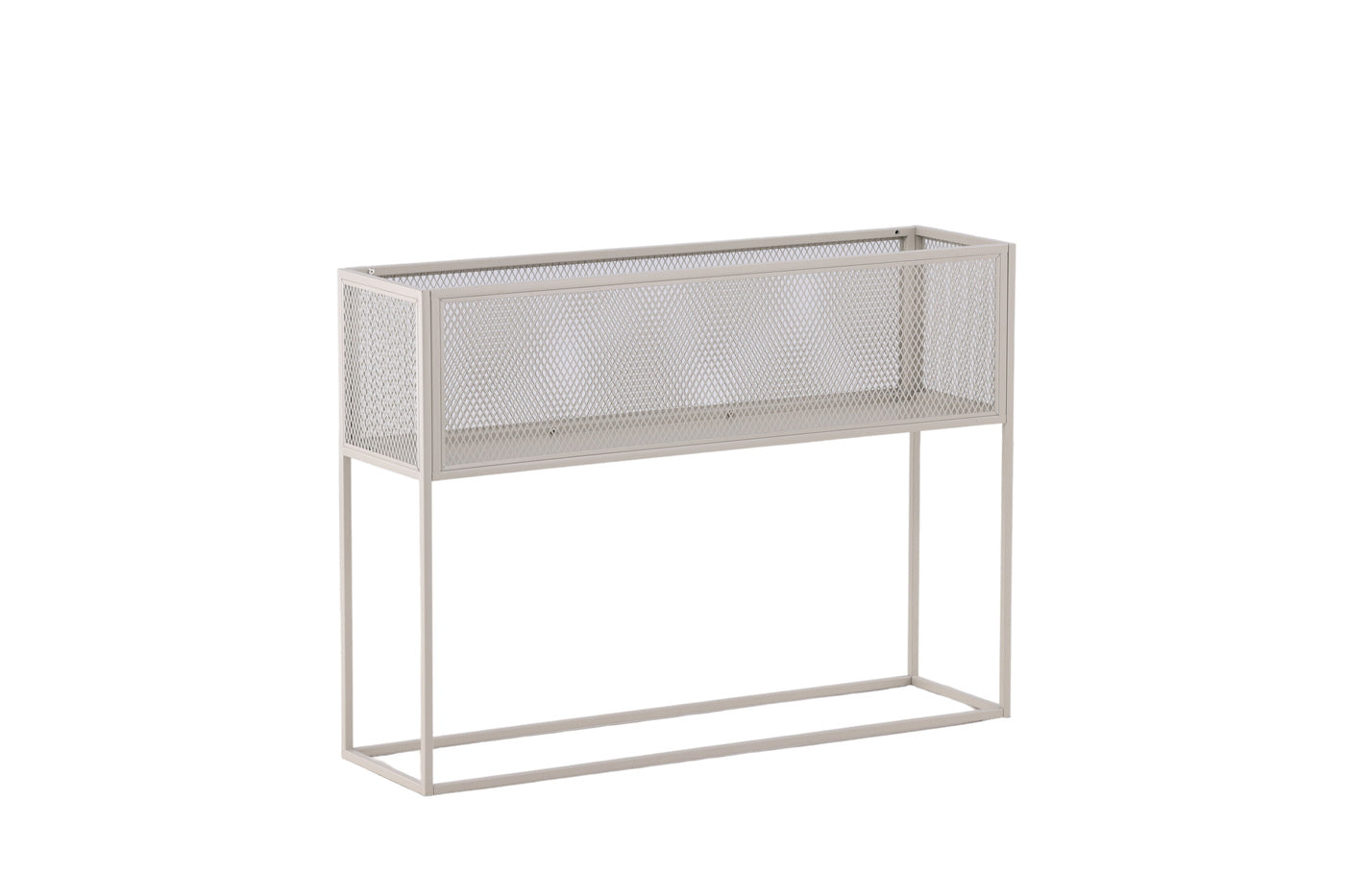 FjÃ´rd - Dressoir Beige 117cm - Metaal - Netz
