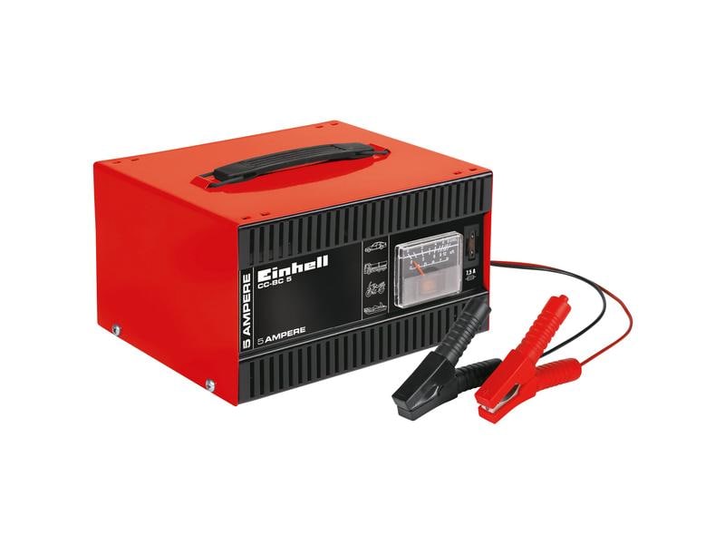 Einhell Automotive Batterieladegerät CC-BC 5 Ladegerät für Bleisäure-Batterien 12 Volt