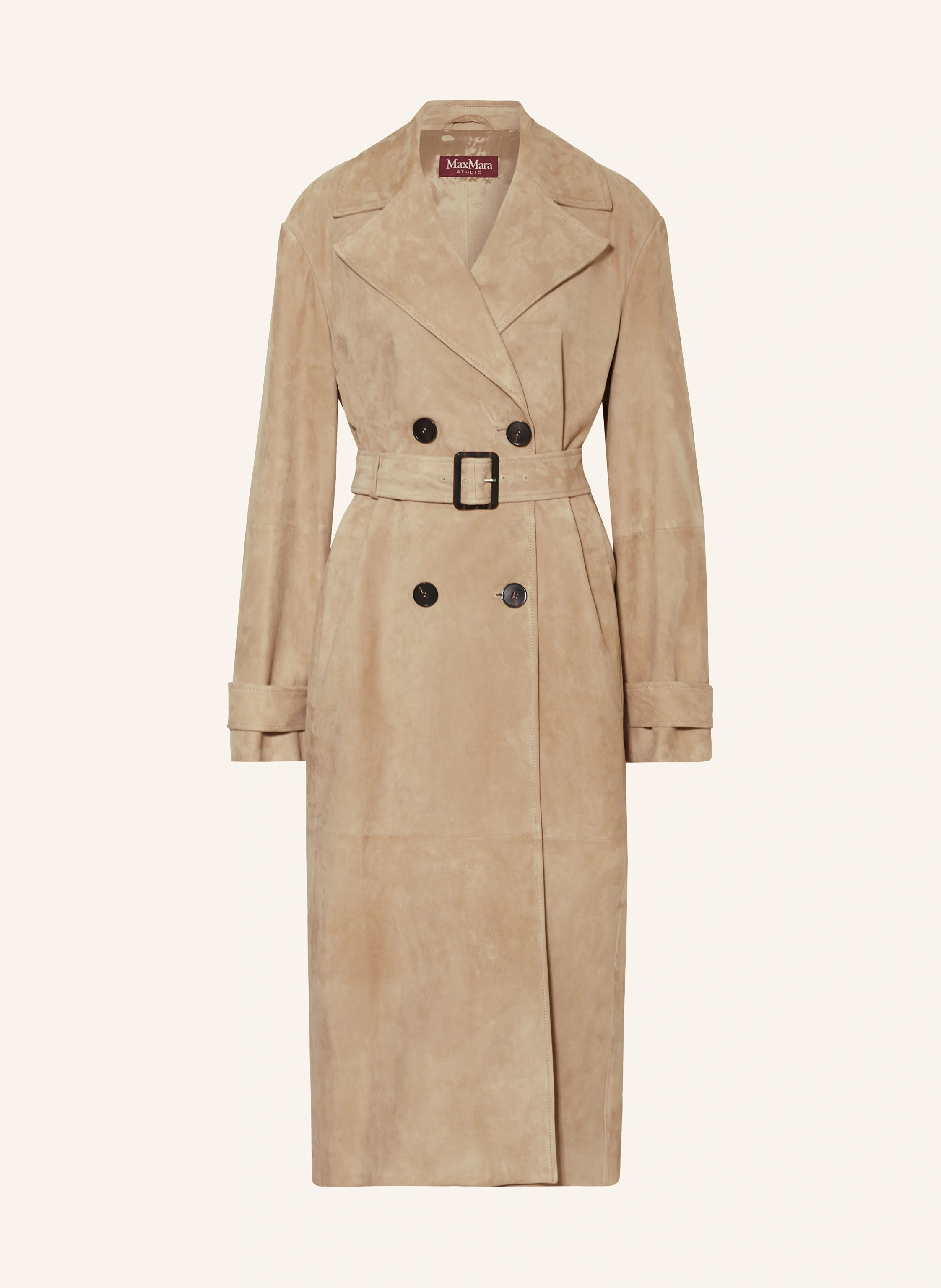 Max Mara STUDIO Trenchcoat FARNESE aus Leder