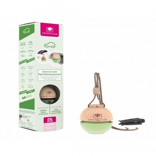 Aromatizador de carro, fragrância de jasmim noturno, cristalino