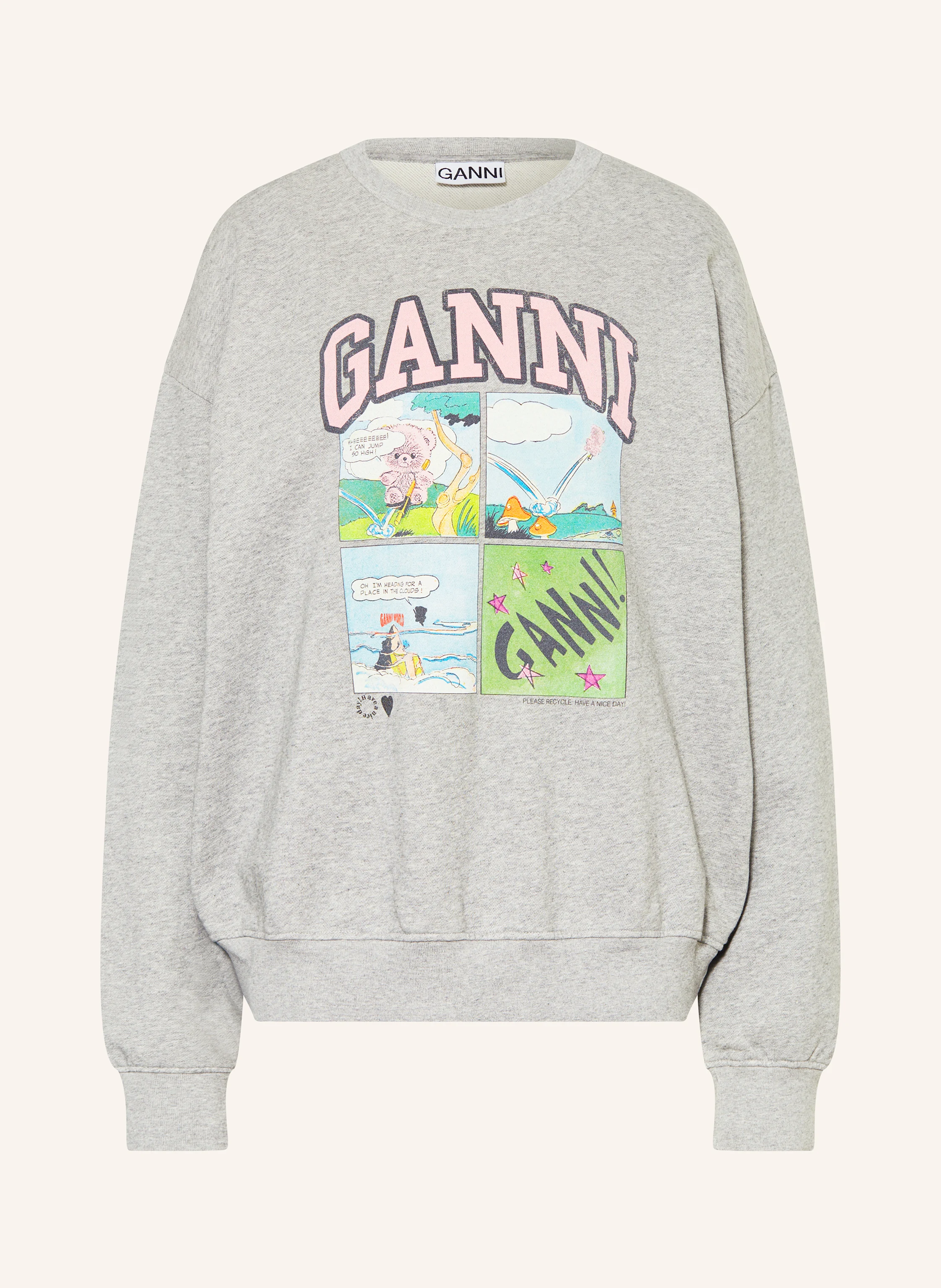 GANNI Oversized-Sweatshirt ISOLI