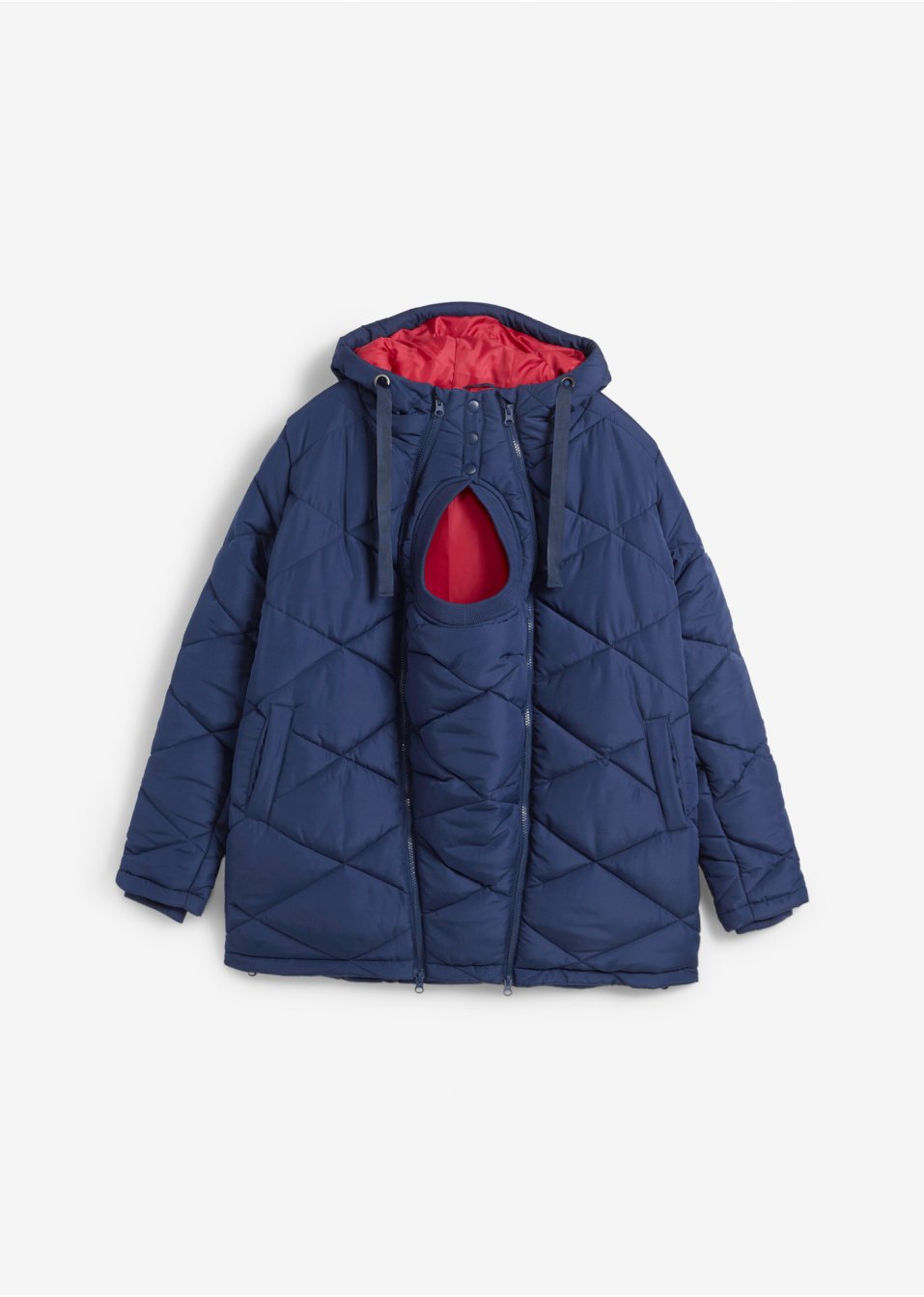Veste matelassée de grossesse et de portage