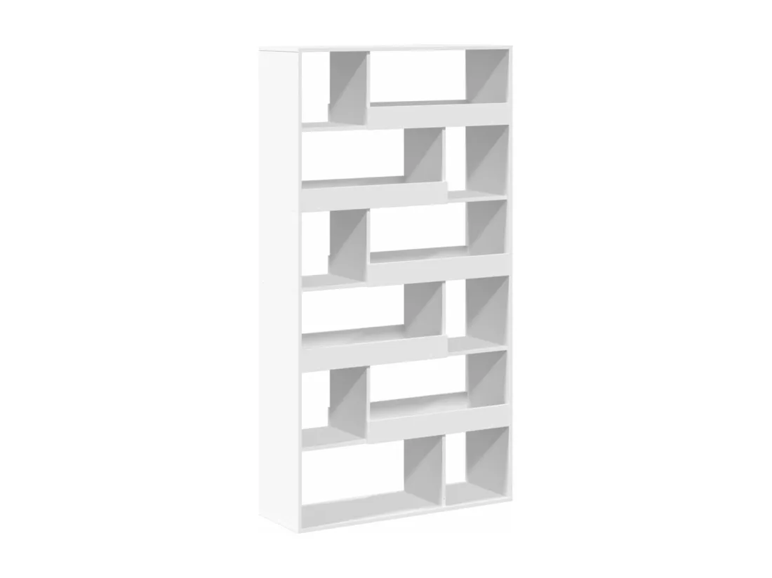 Cloison de séparation blanc 100x33x187,5 cm bois d'ingénierie
