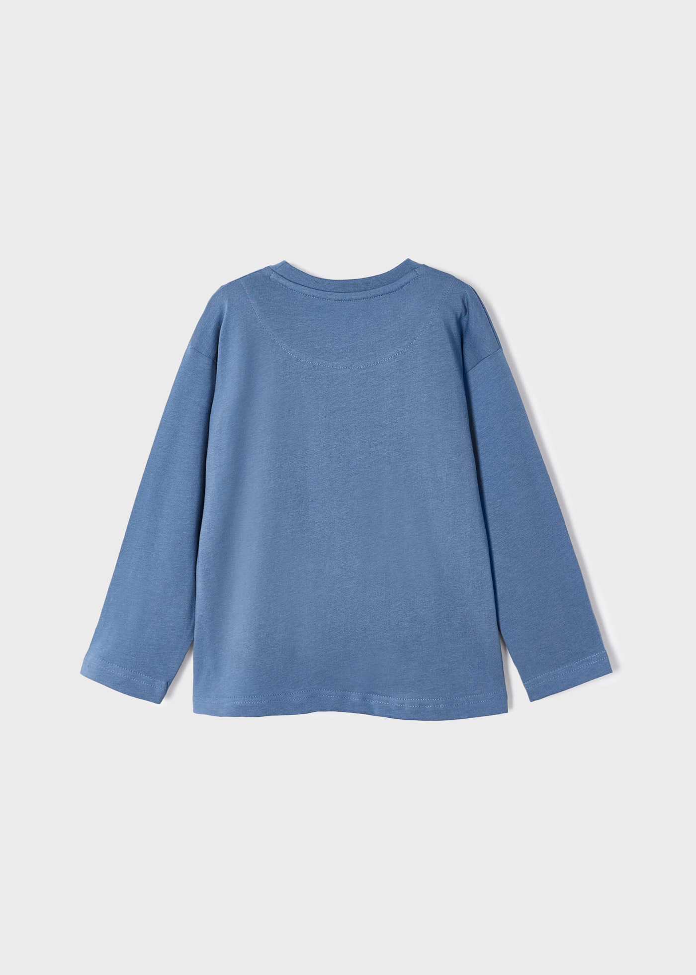 Camiseta infantil Better Cotton com ombros caídos