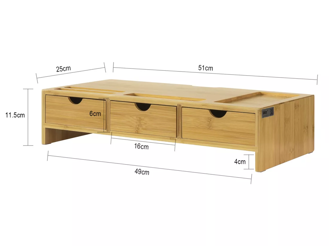 Support de Moniteur Écran Ergonomique Support pour Écran d'ordinateur Universal, BBF03-N
