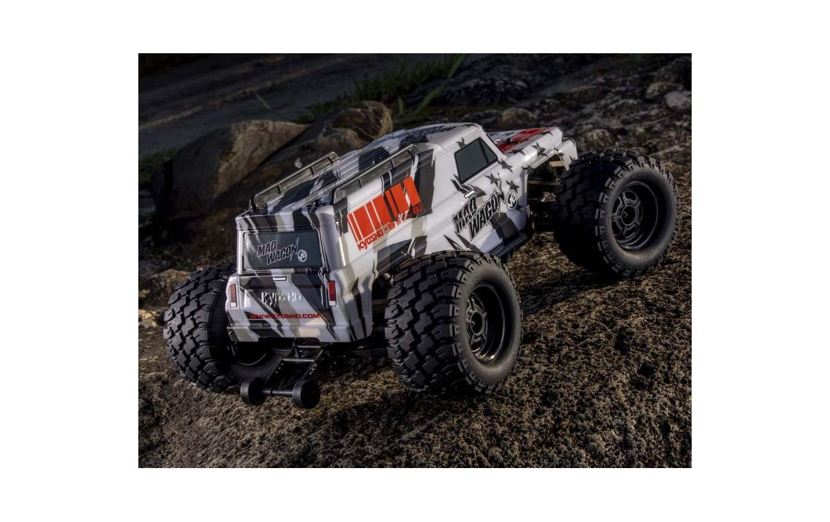 Monster Truck Mad Wagon VE 3S, 4WD, Schwarz, 1:10, ARTR<br>Brushless Basher mit 75km/h Topspeed