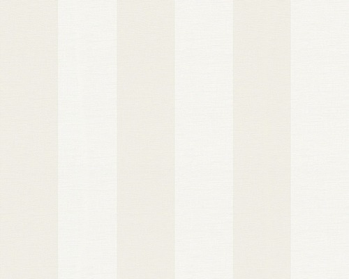 Vliesbehang 314055 strepen beige wit