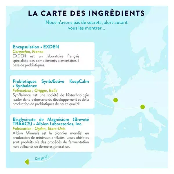 Nutri&Co Probióticos Anti-Stress Patenteados + Magnésio 60 Cápsulas Veganas