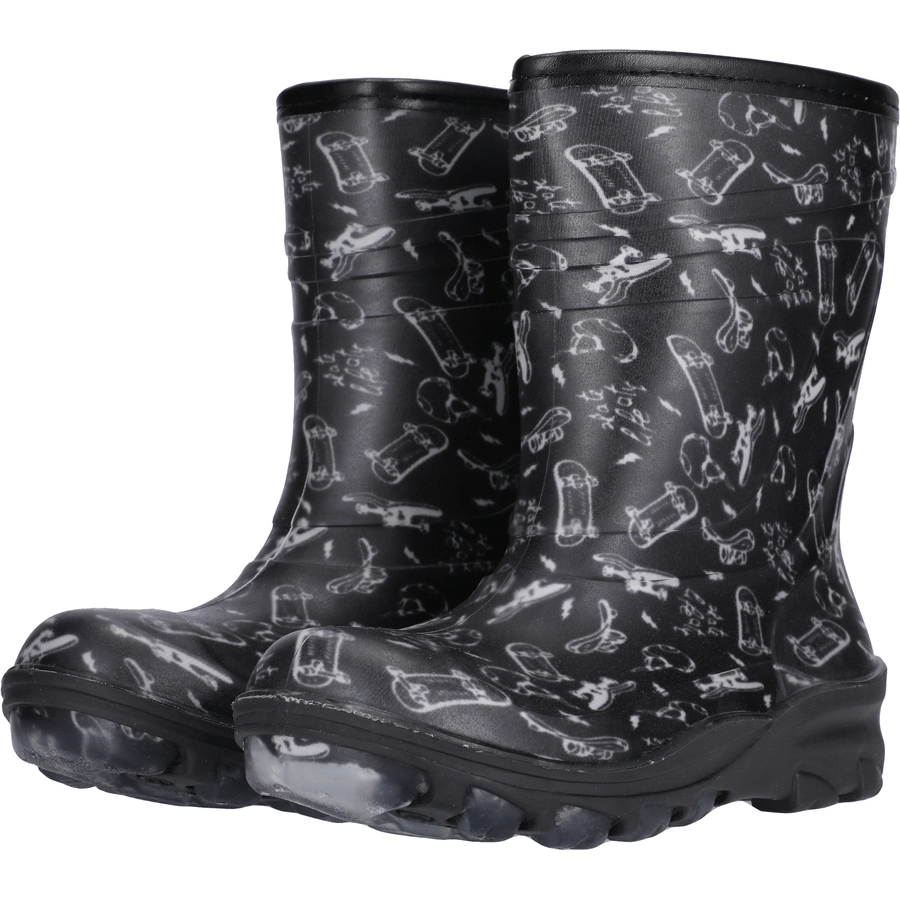 ZigZag Gummistiefel Cenerki kids 1001 Black