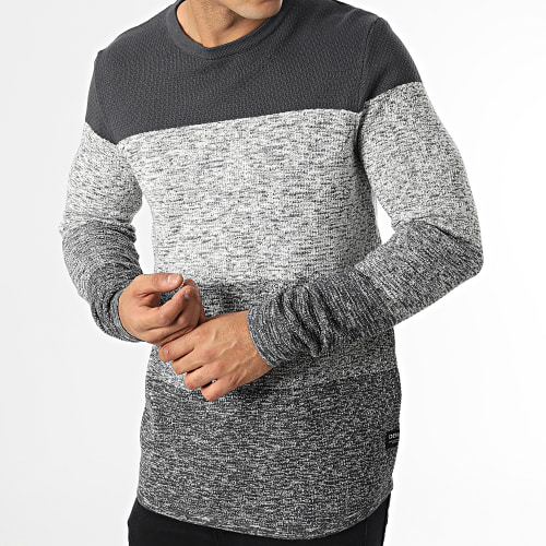Sweat Crewneck 1032326-XX-12 Gris Anthracite Gris Clair Chiné Gris Chiné