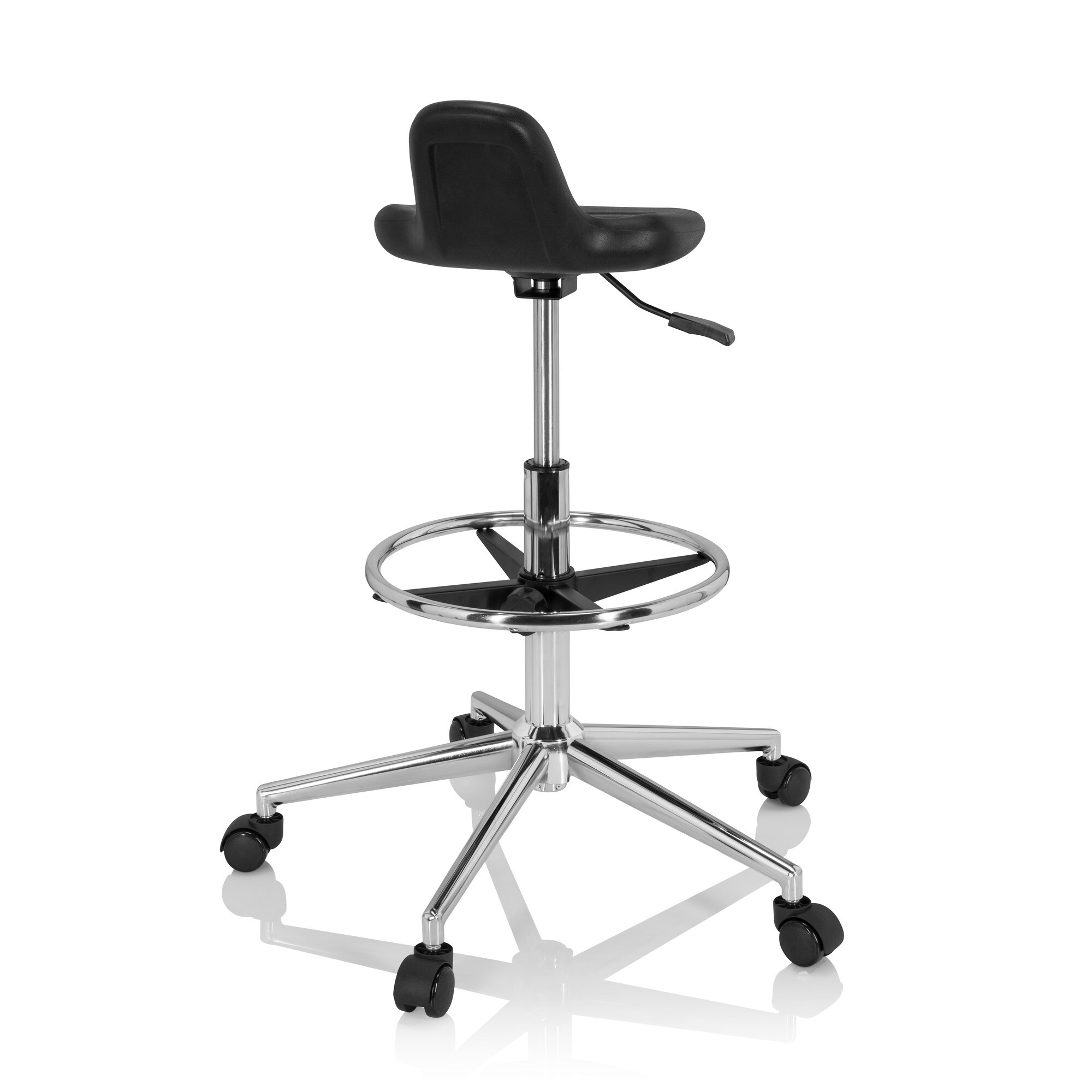 Drehhocker TOP WORK 03 I Hartschaum ohne Armlehnen hjh OFFICE