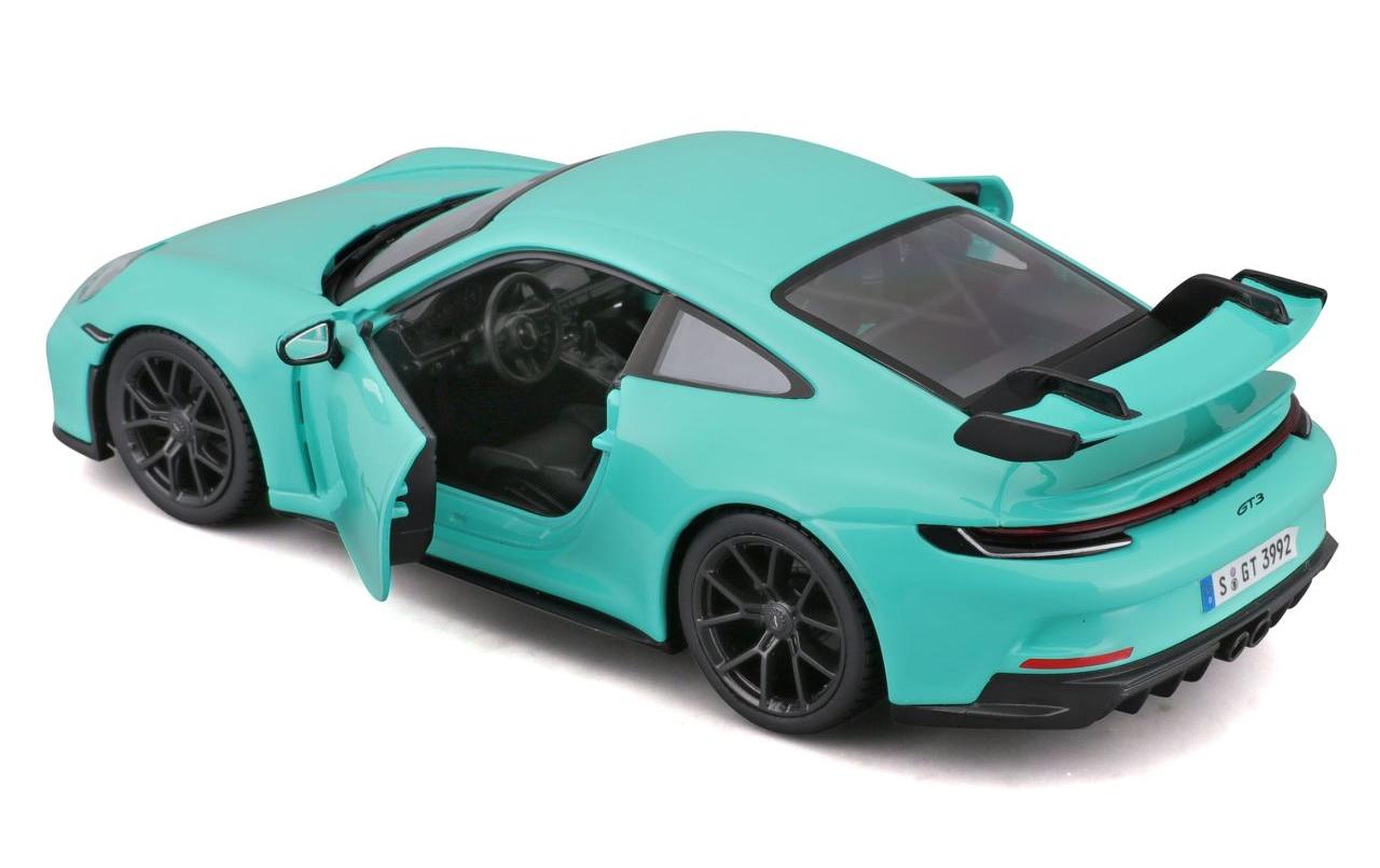 Porsche 911 GT3 Grün 1:24Sammlermodell im Massstab 1:24