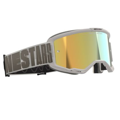 Masque cross Alpinestars VISION 5 HOLLOW IRIDIUM 2025 - Gris