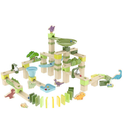 Hape Kuglebane - Dino Adventure MarBlå Run - 131 Dele