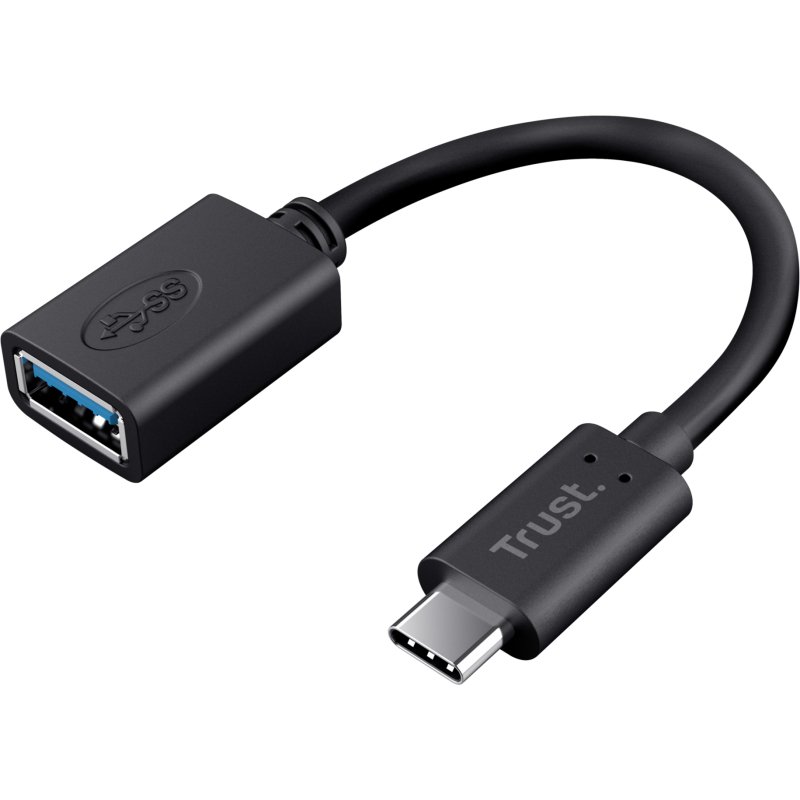 Trust 20967 câble USB 0,09 m USB C USB A Noir