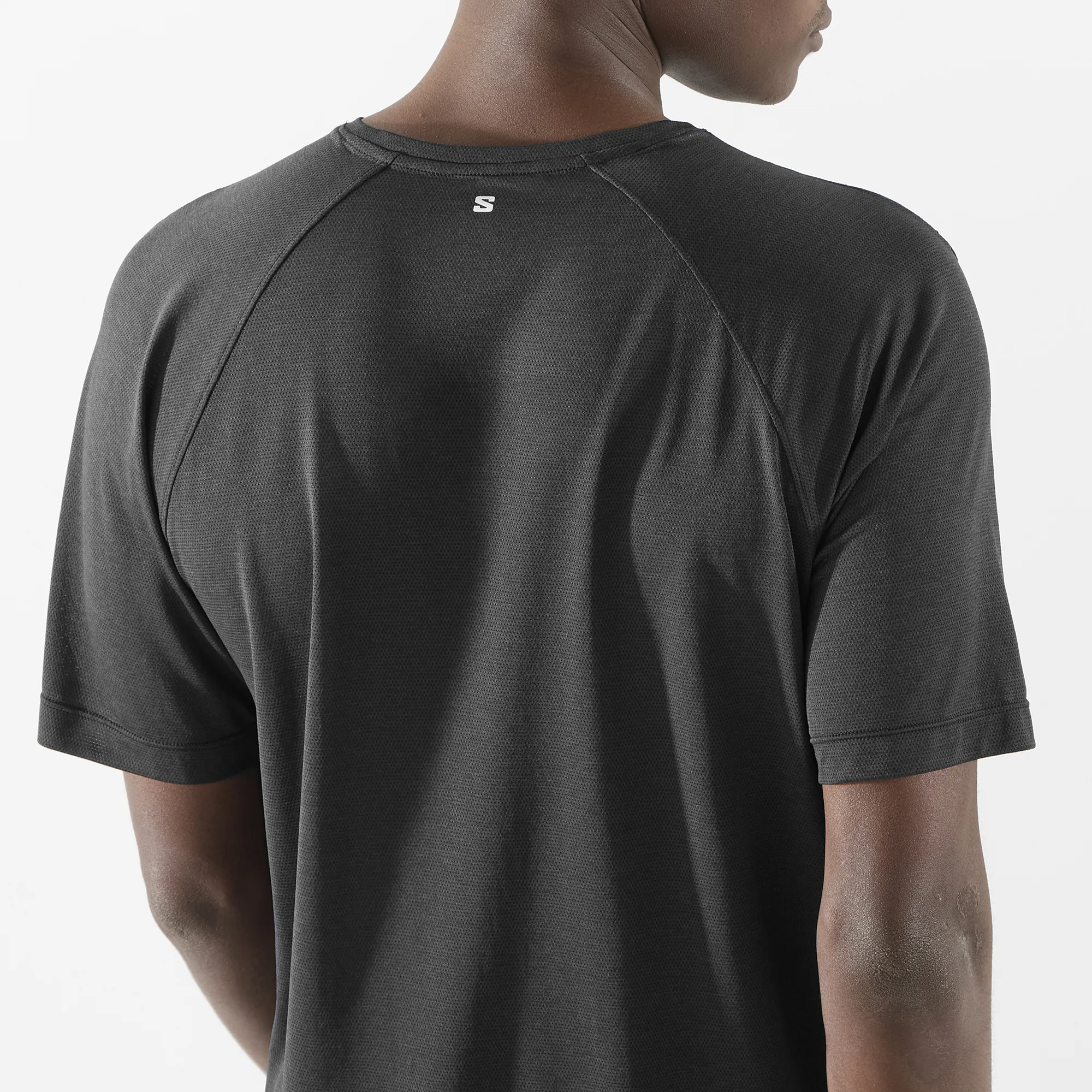 Salomon Men's Shkout Core Short Sleeve Tee Deep Black