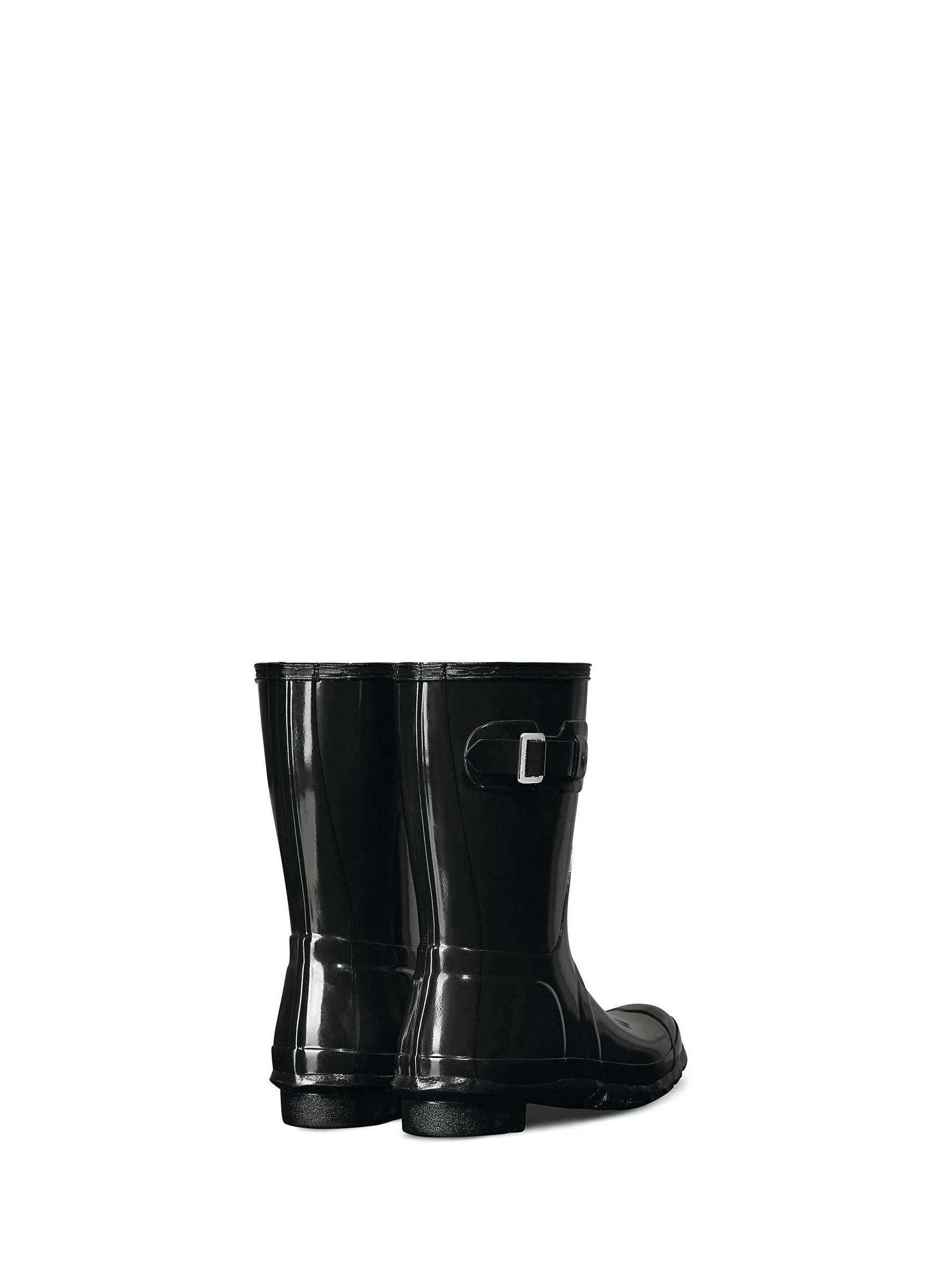 Hunter Womens Original Short Gloss Black Wellies