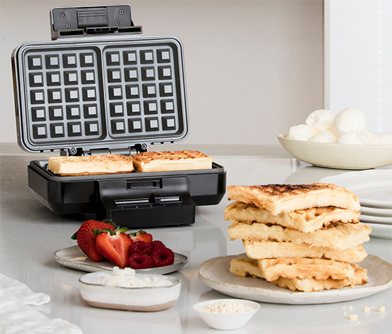 WILFA Waffeleisen GAUFRES »BW-1000B«, schwarz