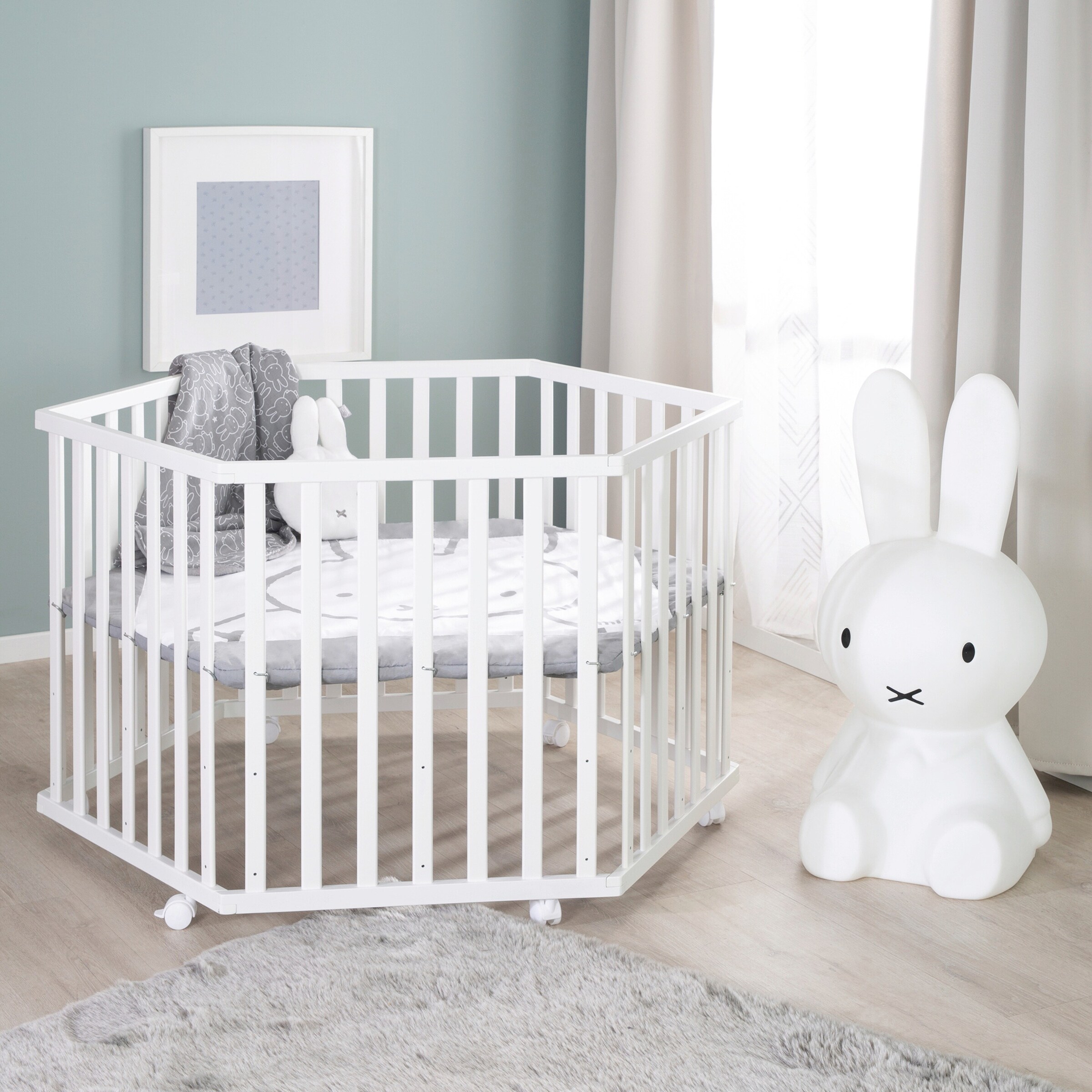 roba Laufgitter 6-eckig Miffy